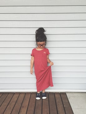 「しまむら（シマムラ）のアイテム」を使った、yuyuemさん（キッズ・100cm）の夏コーディネート