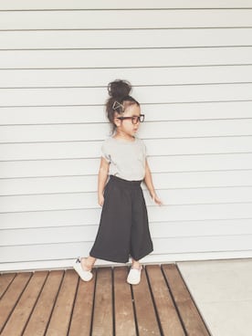 「F.O.KIDS（エフオーキッズ）のアイテム」を使った、yuyuemさん（キッズ・100cm）の夏コーディネート