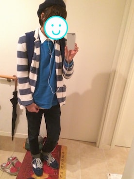 「SHIPS」｜こーたさん（メンズ・173cm）の春コーディネート