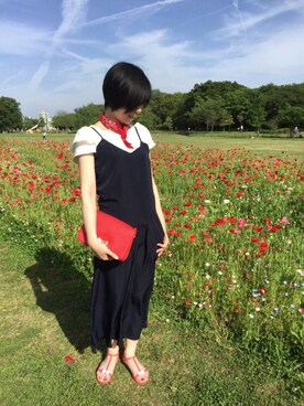 「ドラフトEM」｜Fumiさん（レディース・160cm）の春コーディネート