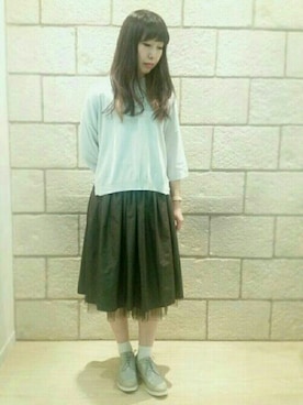 「アイテム（腕時計）」を使った、chihayaさん（レディース・156cm）の秋コーディネート