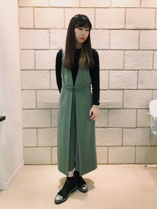 Chihaya Renjishi Kichijoji Blondy Relishのサロペット オーバーオールを使ったコーディネート Wear