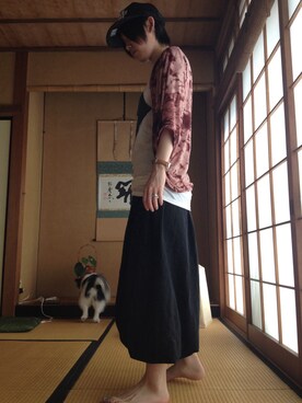 「アイテム（ピアス（片耳用））」を使った、siify69さん（レディース・154cm・20代）の夏コーディネート
