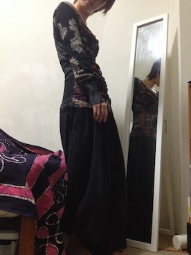 「Desigual（デシグアル）のアイテム（ニット/セーター）」を使った、siify69さん（レディース・154cm）の秋コーディネート