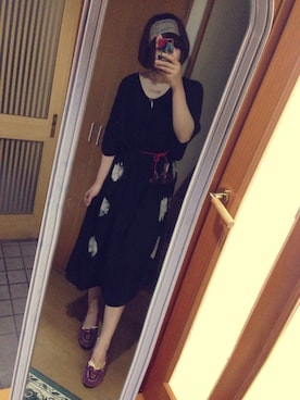 「MALAIKA（マライカ）のアイテム（その他）」を使った、momoさん（レディース・156cm）の春コーディネート