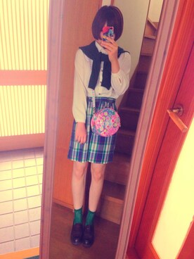 momoさん（レディース・156cm）の春コーディネート