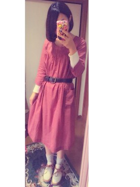 「C.I.L.（シーアイエル）のアイテム」を使った、momoさん（レディース・156cm）の秋コーディネート