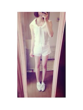 momoさん（レディース・156cm）の夏コーディネート