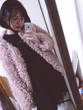 「ohotoro」｜「アイテム（その他アウター）」を使った、ボクロシュンさん（レディース・150cm）の春コーディネート