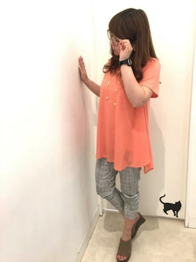 JUNさん（レディース・153cm）の夏コーディネート