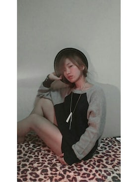 「autumn look」｜「アイテム（帽子）」を使った、少女Aさん（レディース・160cm）の秋コーディネート