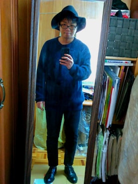 「ハットコーデ」｜チキンライスさん（メンズ・167cm）の春コーディネート