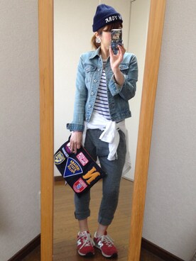 「KIKKA THE DIARY OF（キッカ　ザ　ダイアリー　オブ）のアイテム（アクセサリー）」を使った、mikiさん（レディース・158cm）の春コーディネート