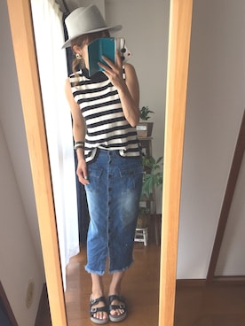 「ホーダー」｜mikiさん（レディース・158cm）の夏コーディネート