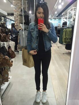 「WITCHERY（ウィッチェリ）のアイテム」を使った、kkkkarmenさん（レディース・162cm）の秋コーディネート