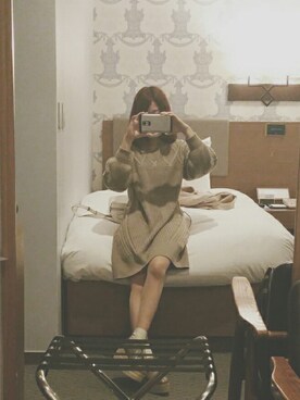 Sarangさん（レディース・147cm）の秋コーディネート