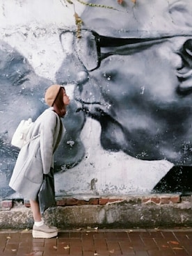 Sarangさん（レディース・147cm）の秋コーディネート