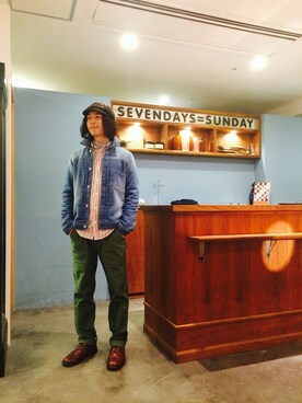 「鉄板」｜7DS千葉NT店 takanashiさん（メンズ・170cm）の秋コーディネート