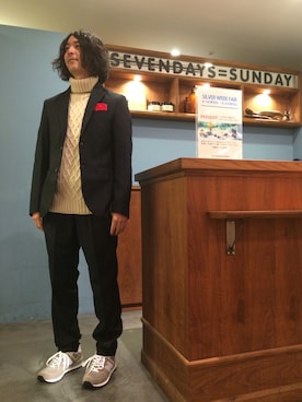 7DS千葉NT店 takanashiさん（メンズ・170cm）の秋コーディネート