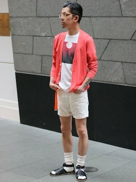 UNITED ARROWS 六本木ヒルズ店さん（メンズ・172cm）の夏コーディネート