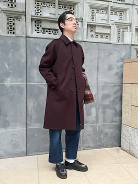 UNITED ARROWS 六本木ヒルズ店さん(メンズ・172cm)の冬コーディネート