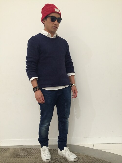 Takashi E R Gapのニット セーターを使ったコーディネート Wear