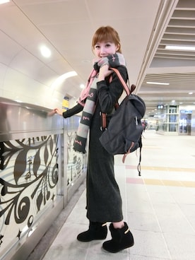 「Freesia（フリージア）のアイテム（ワンピース/ドレス）」を使った、ivywengさん（レディース・160cm）の春コーディネート