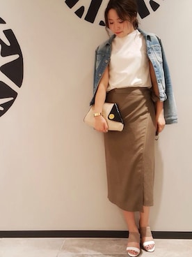 GALLARDAGALANTE福岡さん（レディース・160cm）の春コーディネート