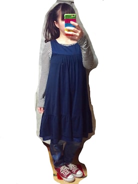 Ri*さん（レディース・152cm）の冬コーディネート