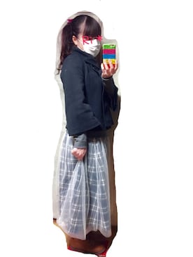 「aiko」｜「アイテム（ダウンジャケット/コート）」を使った、Ri*さん（レディース・152cm）の冬コーディネート