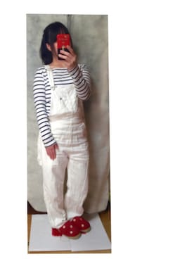 「aiko」｜「アイテム（オールインワン・サロペット）」を使った、Ri*さん（レディース・152cm）の春コーディネート