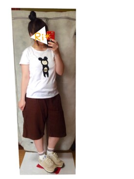 「Freestyle（フリースタイル）のアイテム」を使った、Ri*さん（レディース・152cm）の夏コーディネート