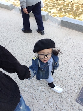 「おめかしコーデ」｜naraさん（キッズ・90cm）の春コーディネート