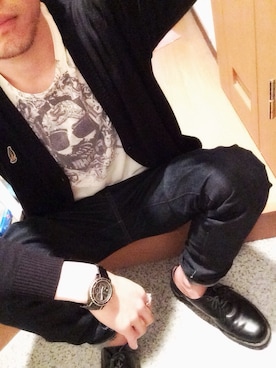 「XEROLINE（ゼロライン）のアイテム」を使った、ばいやいやーんさん（メンズ・175cm）の春コーディネート