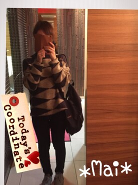 𝚖𝚊𝚒☺︎さんのコーディネート