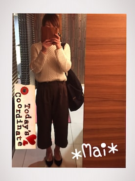 𝚖𝚊𝚒☺︎さんのコーディネート