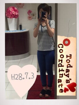 𝚖𝚊𝚒☺︎さん（レディース・156cm）の夏コーディネート