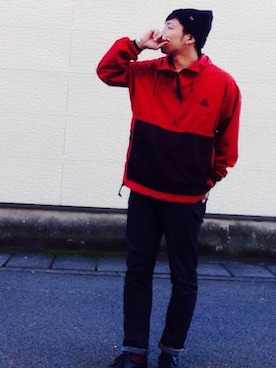 「NIKE ACG（ナイキエィシージー）のアイテム（ジャケット/アウター）」を使った、てつやさん（メンズ・176cm）の秋コーディネート