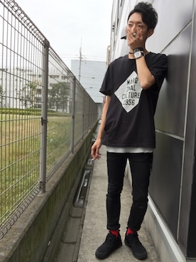 「johnbull」｜「アイテム（その他）」を使った、Harutoさん（メンズ・177cm）の春コーディネート