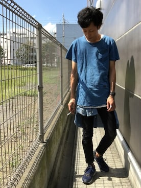 「Nike air huarache」｜Harutoさん（メンズ・177cm）の夏コーディネート