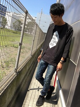 「johnbull」｜「アイテム（アナログ腕時計）」を使った、Harutoさん（メンズ・177cm）の秋コーディネート