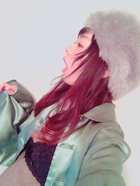 「アイテム（アンダーウェア、ブラック系）」を使った、yurufuwariiiiiさん（レディース・152cm）の秋コーディネート