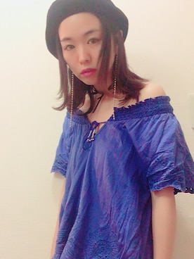 「BUBBLES（バブルス）のアイテム（チョーカー）」を使った、yurufuwariiiiiさん（レディース・152cm）の秋コーディネート