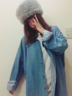 「MAKE MY DAY（メイクマイディ）のアイテム」を使った、yurufuwariiiiiさん（レディース・152cm）の秋コーディネート