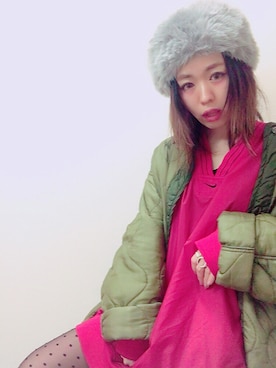 「MAKE MY DAY（メイクマイディ）のアイテム」を使った、yurufuwariiiiiさん（レディース・152cm）の秋コーディネート