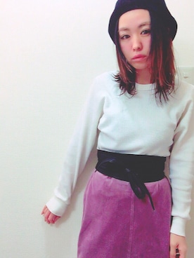 yurufuwariiiiiさん（レディース・152cm）の冬コーディネート