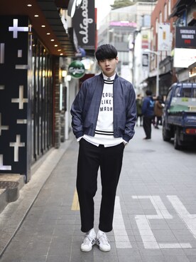 「pattern」｜thestudioKさん（メンズ・180cm）の冬コーディネート