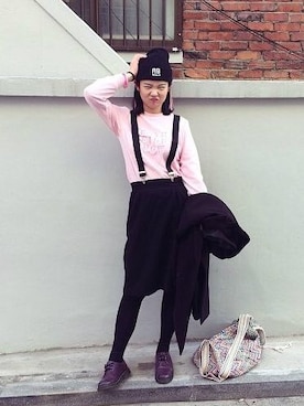 「sweatshirt」｜thestudioKさん（レディース・172cm）の春コーディネート