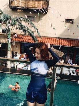 「the studio kのアイテム」を使った、thestudioKさん（レディース・165cm）の夏コーディネート