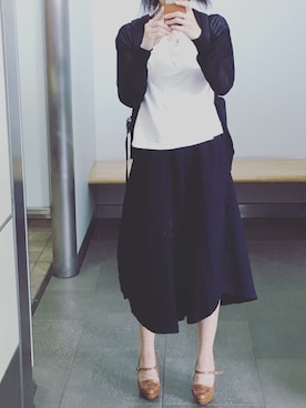 「ROYAL PARTY」｜「アイテム（パンプス）」を使った、Karasuさん（レディース・170cm）の夏コーディネート